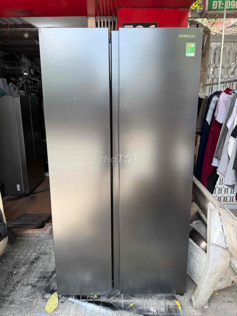 Tủ lạnh Samsung Side by side inverter 650 lít. Mua bán Tủ lạnh tại Quận Gò Vấp Tp Hồ Chí Minh được đăng bởi Hoàng sang hình 1