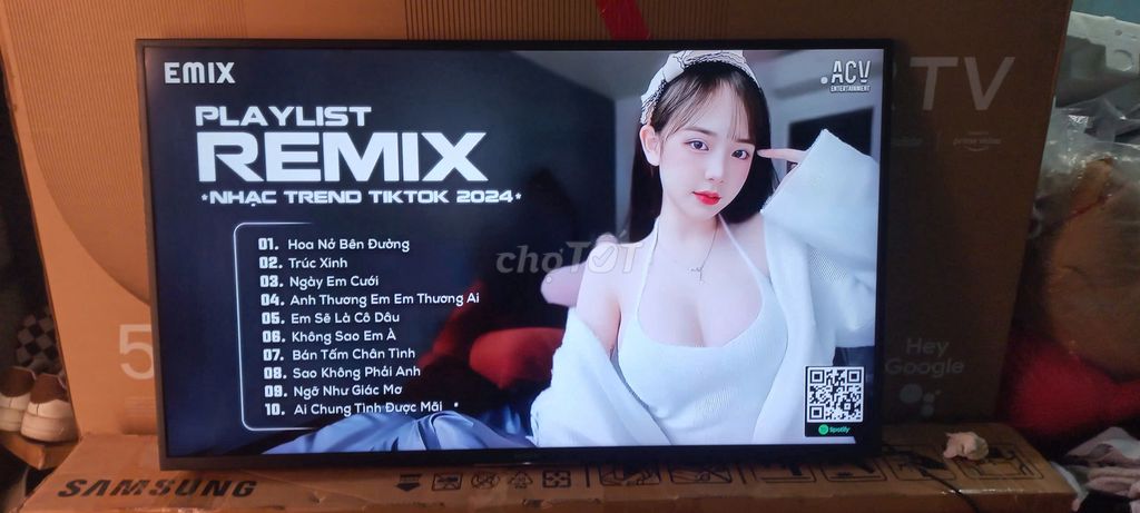 Android Tivi Sony 43inch FHD giọng nói, mẫu 2018