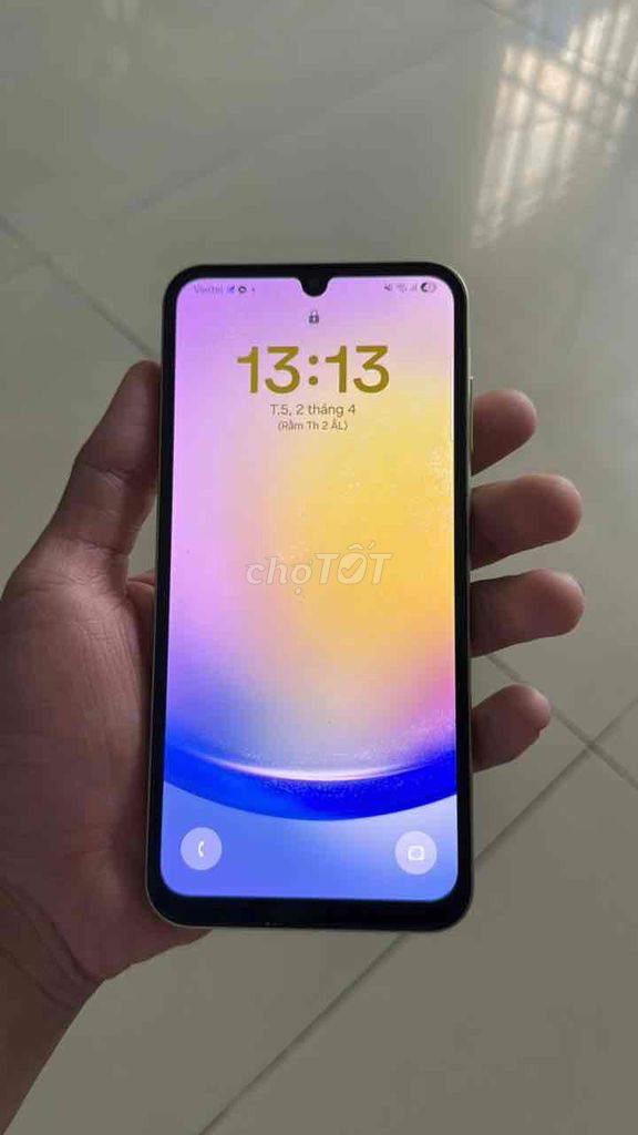 Samsung A25 5G 128GB Vàng Đã sử dụng. Mua bán Điện thoại tại Quận 8 Tp Hồ Chí Minh được đăng bởi 15.Chí Năng hình 1
