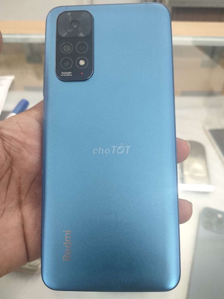 Xiaomi Redmi Note 11 4GB/64GB Xanh. Mua bán Điện thoại tại Huyện Vĩnh Thạnh Cần Thơ được đăng bởi Thu Nguyen Van hình 1