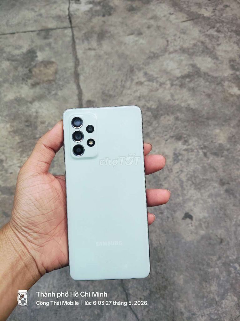Samsung A52s 5G 8GB/128GB Xanh nhạt. Mua bán Điện thoại tại Quận Tân Bình Tp Hồ Chí Minh được đăng bởi Công Thái hình 1