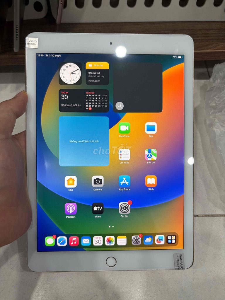 Apple iPad Pro 9.7 128GB Wifi Cảm Không Nhạy. Mua bán Máy tính bảng tại Quận Hai Bà Trưng Hà Nội được đăng bởi Dũng hình 1
