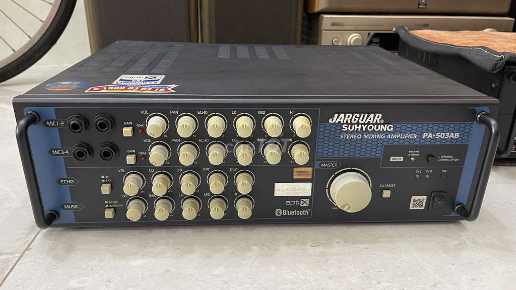 Amply karaoke Jarguar Suhyoung PA-503AB Bluetooth . Mua bán Tivi, Âm thanh tại Huyện Bình Chánh Tp Hồ Chí Minh được đăng bởi Mua bán Âm thanh cũ hình 1
