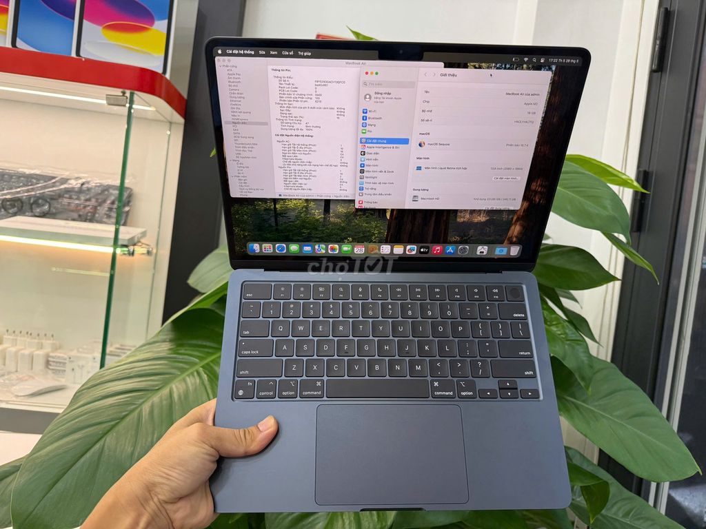 Apple MacBook Air 13 M2 8GB/256GB Like New. Mua bán Laptop tại Quận 3 Tp Hồ Chí Minh được đăng bởi Đặng Thái Bình hình 1