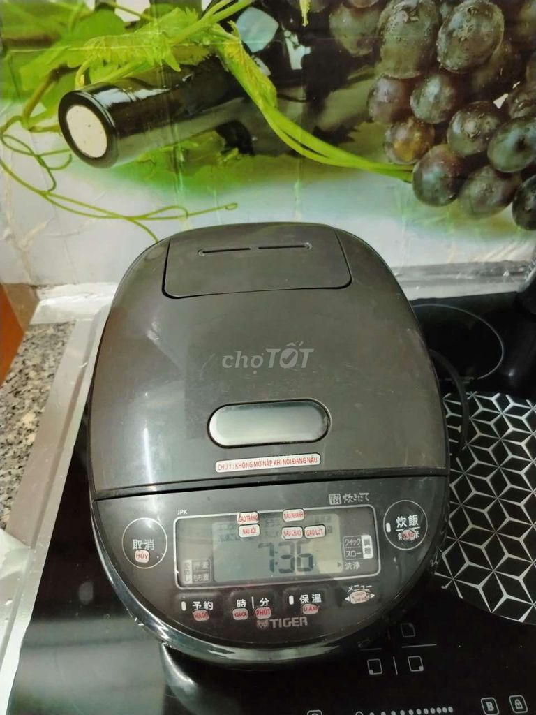 Nồi cơm điện Tiger 1 lít Đen. Mua bán Bếp, lò, đồ điện nhà bếp tại Quận Cầu Giấy Hà Nội được đăng bởi Bùi Xuân Doanh hình 1