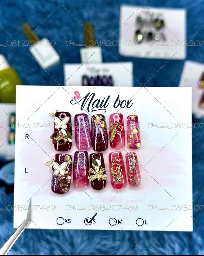 Nail box nữ đính đá. Mua bán Phụ kiện thời trang khác tại Huyện Đức Hòa Long An được đăng bởi Green Yil hình 1