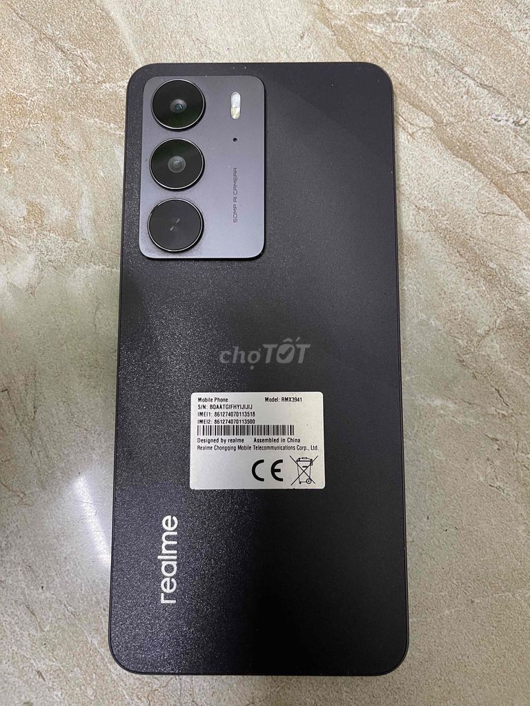 Realme C75 8GB/128GB Đen. Mua bán Điện thoại tại Huyện Thái Thụy Thái Bình được đăng bởi Tên chưa cung cấp hình 1