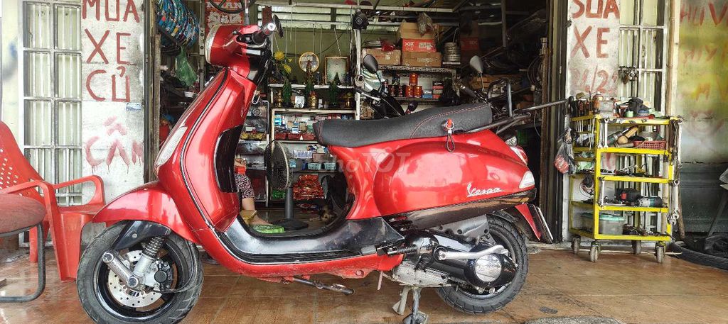 Vespa LX 150 máy zin êm ru, đẹp như mới. Mua bán Xe máy tại Huyện Cái Bè Tiền Giang được đăng bởi Cái Bè Tiền Giang  hình 9