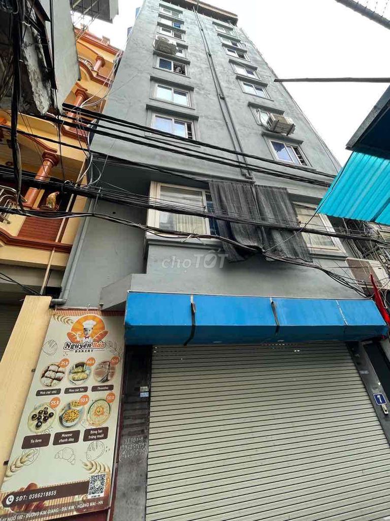 CẦN BÁN NHÀ PHỐ KIM GIANG HOÀNG MAI HÀ NỘI DT 139 m2, 6 TẦNG. MT 6,3m.