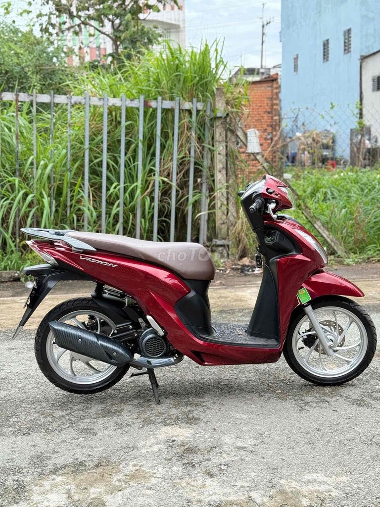 Honda Vision 2023 Smartkey Đỏ. Mua bán Xe máy tại Huyện Củ Chi Tp Hồ Chí Minh được đăng bởi HuỳnhLâm Bổn hình 15