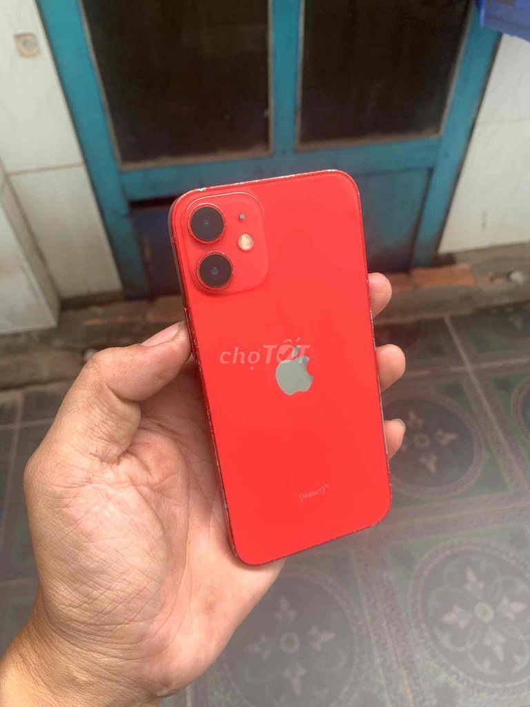iPhone 12 mini 64GB Đỏ Quốc tế iclou sach. Mua bán Điện thoại tại Thị xã Bến Cát Bình Dương được đăng bởi kiet hình 1