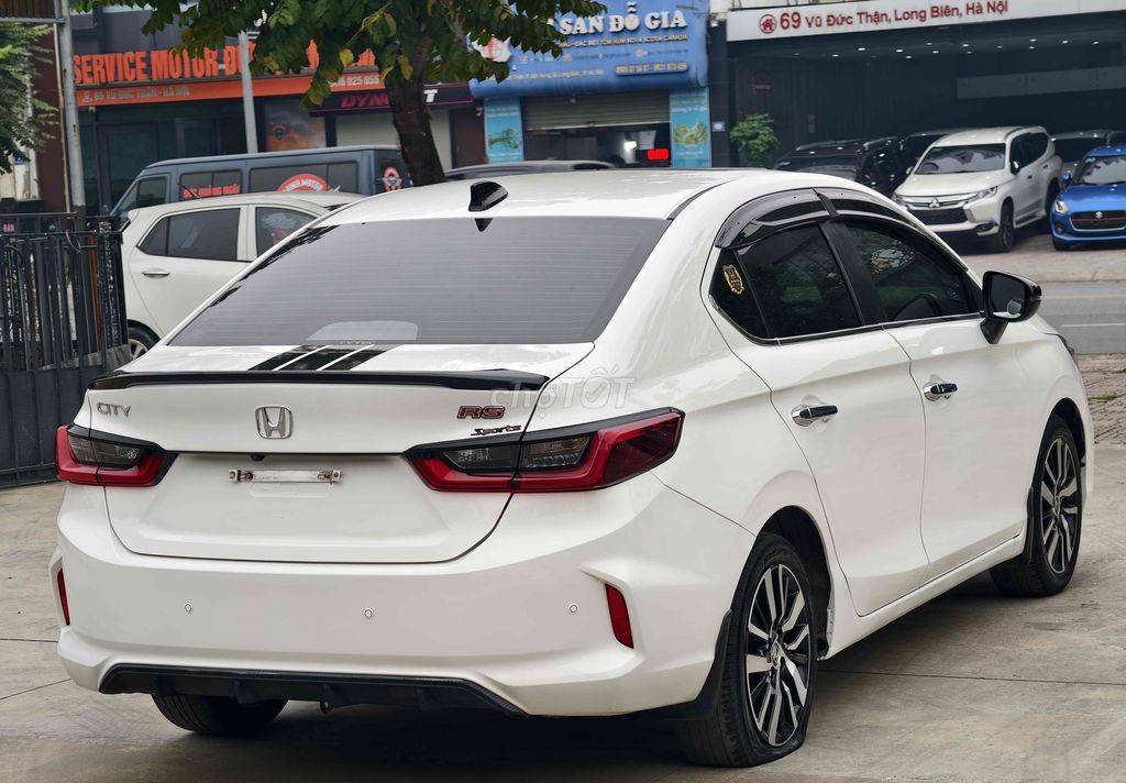 Honda City 2022 RS màu trắng. Mua bán Ô tô tại Quận Long Biên Hà Nội được đăng bởi BON AUTO hình 5