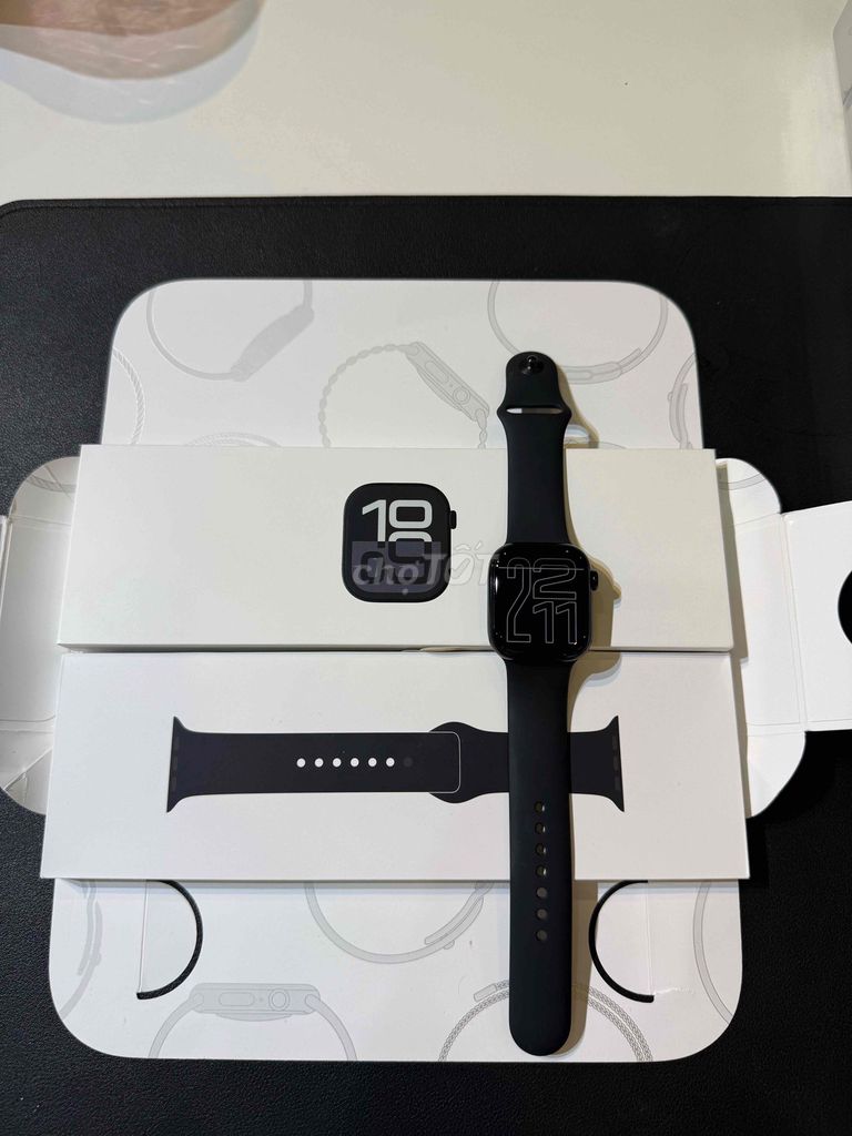 Apple Watch S10/42mm Đen Jetblack Mới chưa sử dụng. Mua bán Thiết bị đeo thông minh tại Quận Thanh Xuân Hà Nội được đăng bởi Xuân Chính Apple hình 1