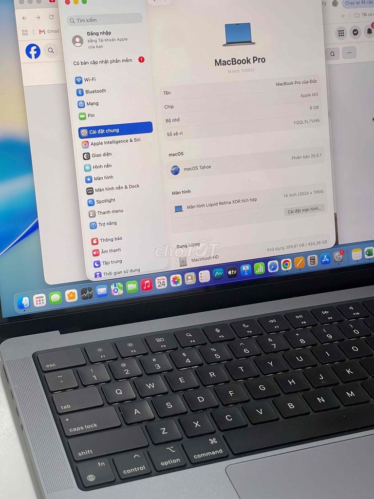 macbook pro m3 14 inch. Mua bán Laptop tại Quận Tân Bình Tp Hồ Chí Minh được đăng bởi Hien hình 1