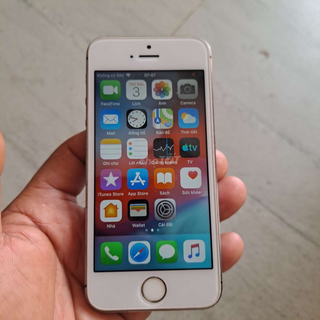Apple iPhone 5S 16GB Trắng. Mua bán Điện thoại tại Quận Bình Thuỷ Cần Thơ được đăng bởi Cần Thơ  hình 1