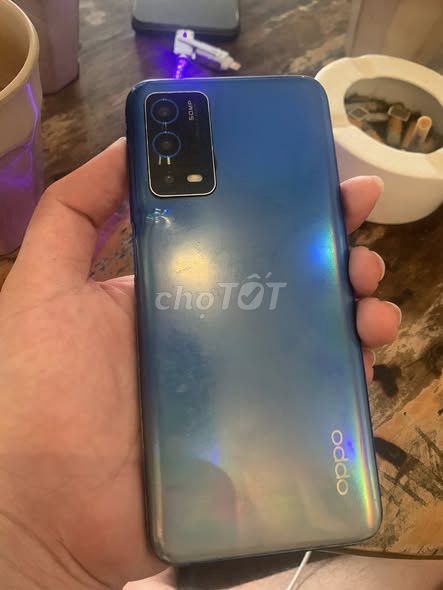 Oppo A55 64GB Xanh Nứt kính. Mua bán Điện thoại tại Quận Tân Phú Tp Hồ Chí Minh được đăng bởi Hội Đồ Điện Tử hình 1