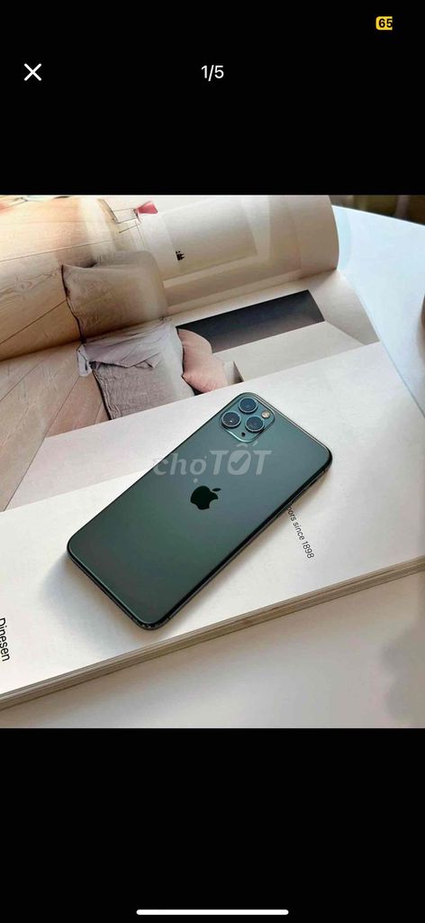 Apple iPhone 11 Pro Max 64GB Xanh rêu đã thay màn. Mua bán Điện thoại tại Quận Cẩm Lệ Đà Nẵng được đăng bởi Minh Toàn hình 1