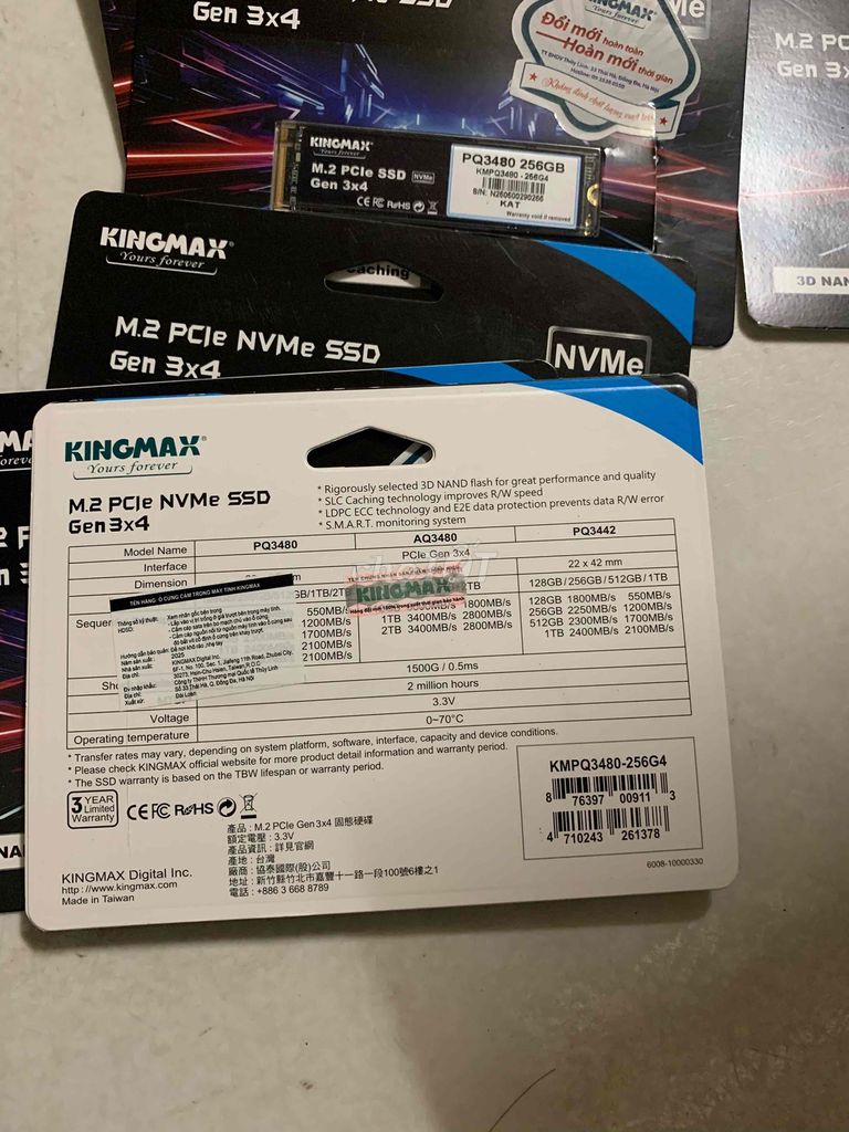 ssd m2 256G mới. Mua bán Linh kiện (RAM, Card...) tại Quận Bình Tân Tp Hồ Chí Minh được đăng bởi Minh  hình 1
