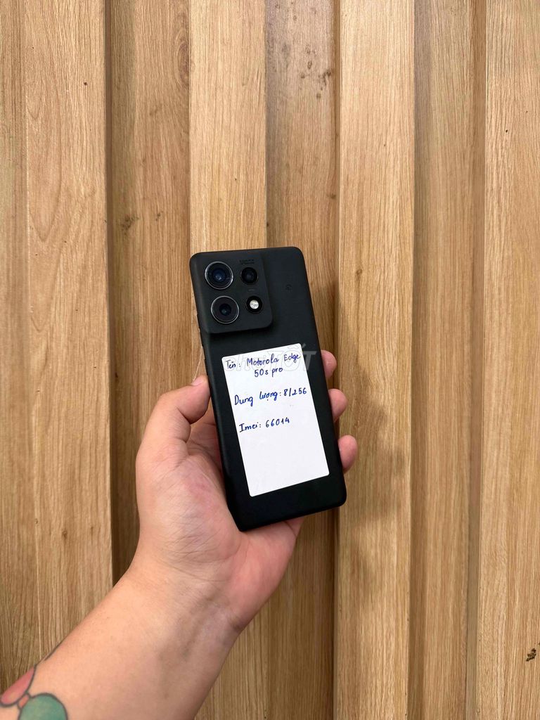 Motorola Edge 50s Pro 256GB Đen. Mua bán Điện thoại tại Quận Đống Đa Hà Nội được đăng bởi  HT Mobie Trả góp nợ xáu bao duyệt hình 1