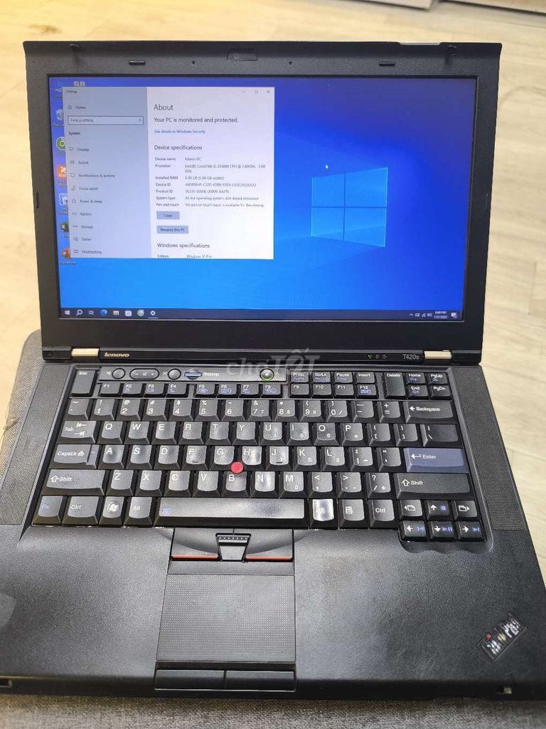 T.LÝ Laptop Thinkpad T420s i5 ram6Gb SSD128Gb