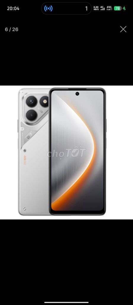 Tecno Pova 7 128GB bạc. Mua bán Điện thoại tại Huyện Cát Hải Hải Phòng được đăng bởi Đinh Giang Sơn hình 1