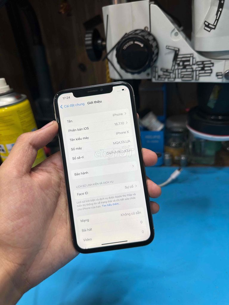 Apple iPhone X Trắng. Mua bán Điện thoại tại Thành phố Huế Thừa Thiên Huế được đăng bởi Văn Thành  hình 1