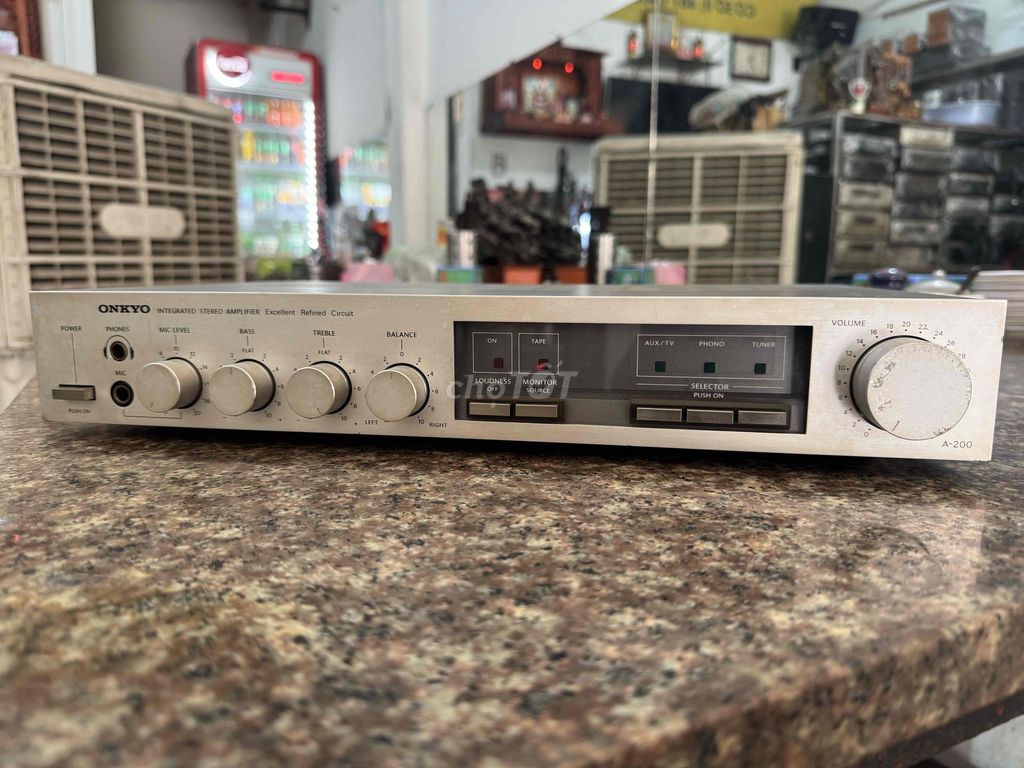 Amply Onkyo A-200 máy zin đẹp âm thanh rất hay. Mua bán Tivi, Âm thanh tại Quận 12 Tp Hồ Chí Minh được đăng bởi Thao Đặng hình 1