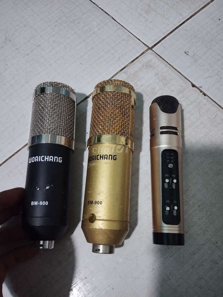 combo 3 cây micro livitrem như hình . Mua bán Tivi, Âm thanh tại Quận Bình Tân Tp Hồ Chí Minh được đăng bởi lâm phong hình 1