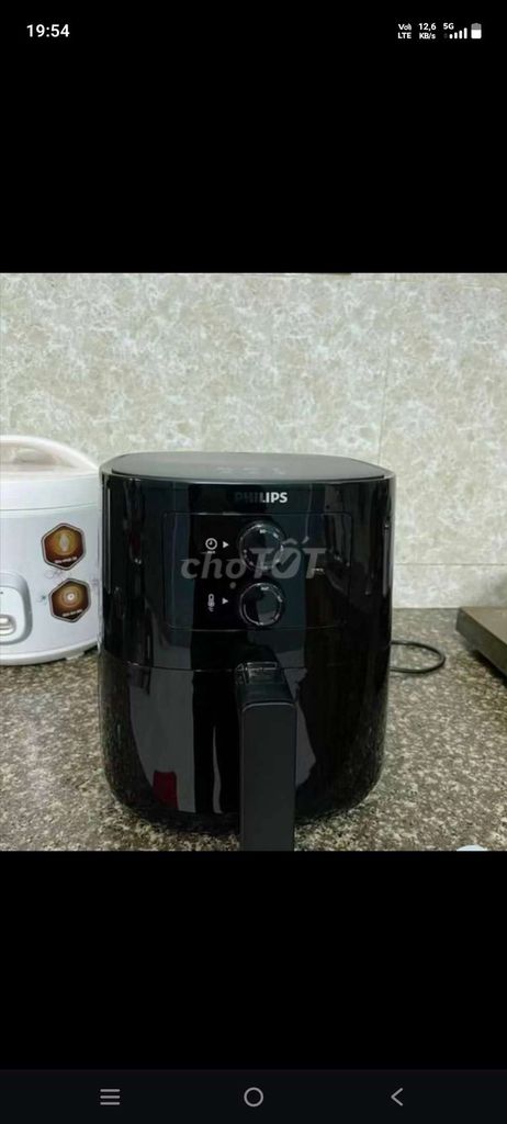 Nồi chiên không dầu Philips Đen Đã sử dụng. Mua bán Bếp, lò, đồ điện nhà bếp tại Quận 7 Tp Hồ Chí Minh được đăng bởi Ngo Thi Phuong hình 1