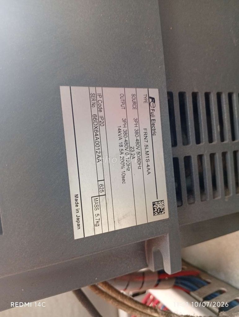 Tủ điện thang máy Fuji Electric Nhật Bản. Mua bán Đồ chuyên dụng, Giống nuôi trồng tại Huyện Duy Xuyên Quảng Nam được đăng bởi Võ Mai hình 1