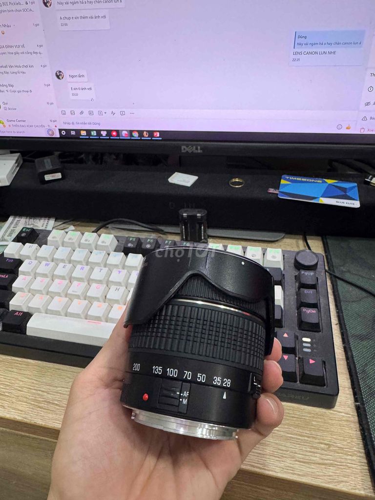 Ống kính Tamron 28-200. Mua bán Máy ảnh, Máy quay tại Quận Ninh Kiều Cần Thơ được đăng bởi Ngô đại triều hình 1