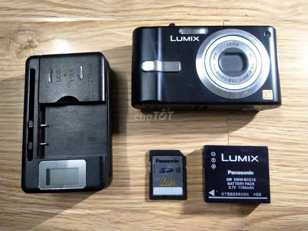 Máy ảnh Panasonic DMC-FX12- 7MP- xtay Nhật