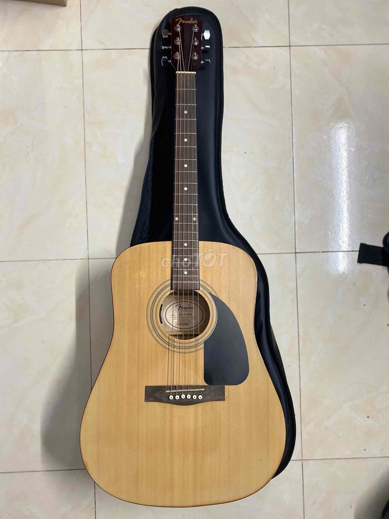 Đàn guitar acoustic Fender FA-115PK Nâu gỗ. Mua bán Nhạc cụ tại Quận Cầu Giấy Hà Nội được đăng bởi Ngô Liêm hình 1