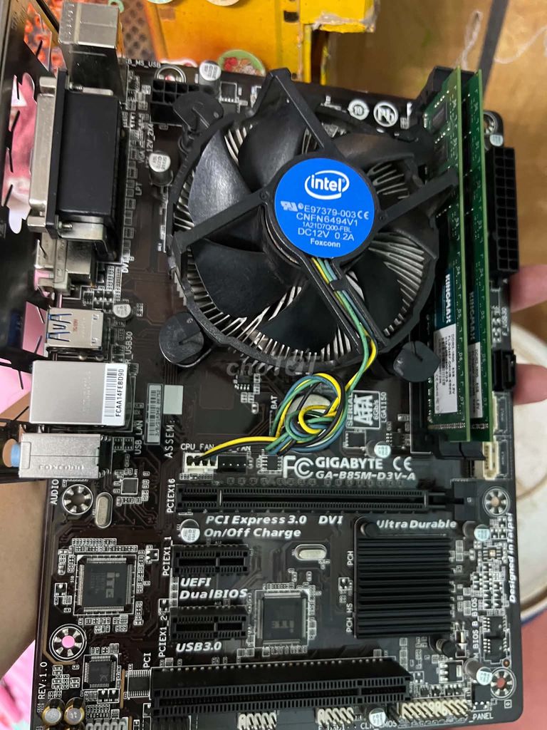 COMBO B85M-De3 I5 4570S ram 8G. Mua bán Linh kiện (RAM, Card...) tại Quận Tân Phú Tp Hồ Chí Minh được đăng bởi ĐẠT CÁT TRẮNG hình 1