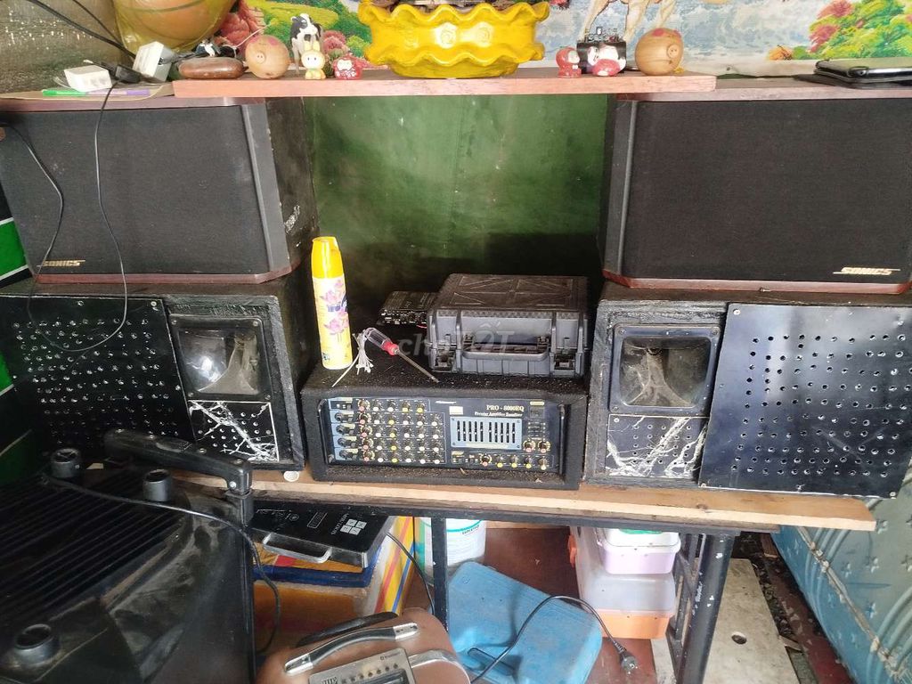 Loa 25cm 20cm Đen Gỗ. Mua bán Tivi, Âm thanh tại Quận Bình Tân Tp Hồ Chí Minh được đăng bởi Duy An  hình 1