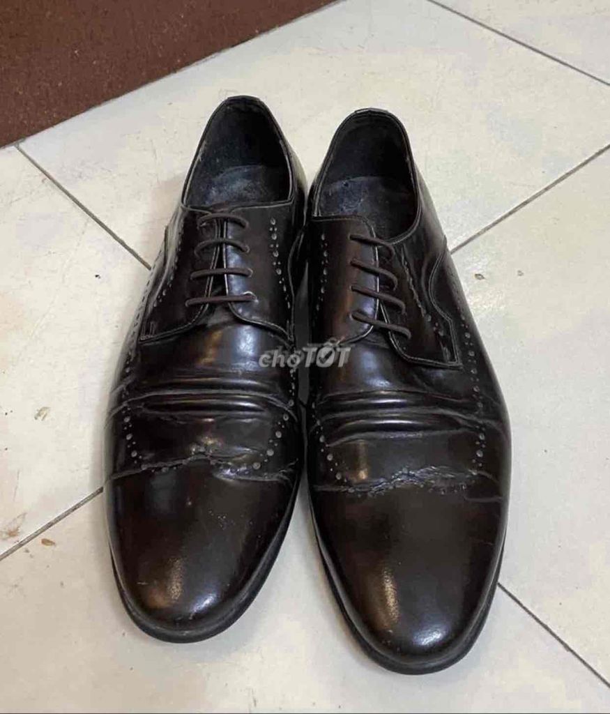 Giày tây Tandy Nam Da thật size 43 Nâu. Mua bán Giày dép tại Quận Thanh Xuân Hà Nội được đăng bởi Chú Phúc hình 1