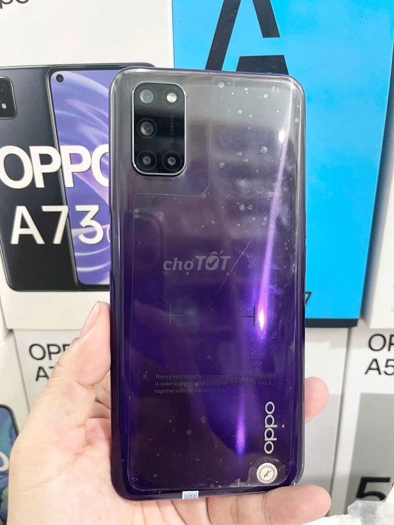 Oppo A92 256GB Tím. Mua bán Điện thoại tại Thành phố Bến Tre Bến Tre được đăng bởi Gia Hân Mobile hình 1