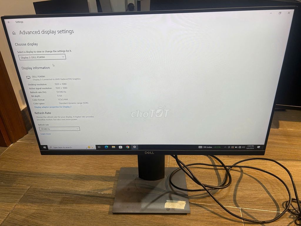 Dell P2419H Màn hình máy tính Full HD. Mua bán Phụ kiện (Màn hình, Chuột...) tại Thành phố Thủ Đức Tp Hồ Chí Minh được đăng bởi Tiểu Yến  hình 1