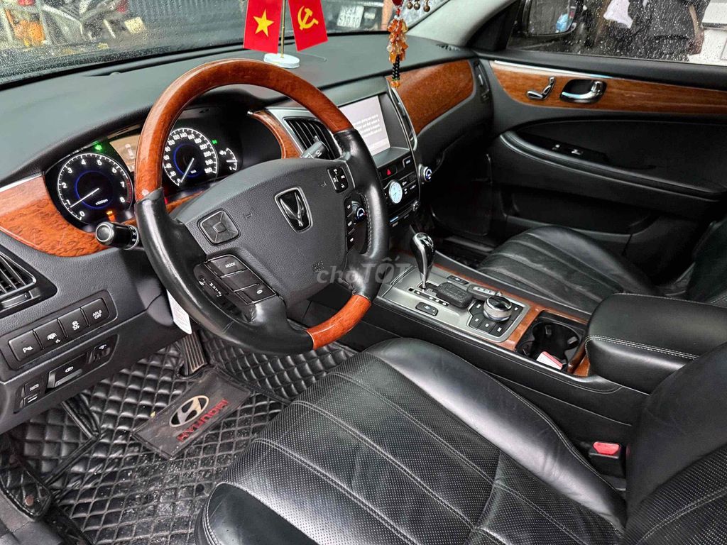 Hyundai EQUUS VS 460 2009 черный кожа