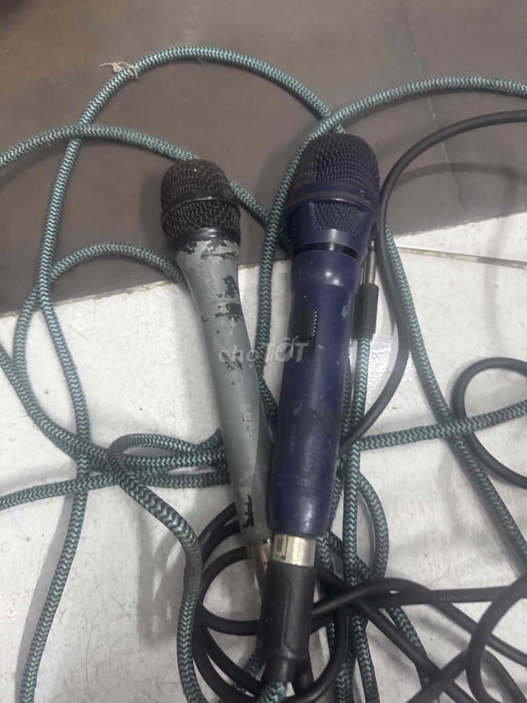 Microphone có dây Xám Xanh dương. Mua bán Tivi, Âm thanh tại Huyện Hóc Môn Tp Hồ Chí Minh được đăng bởi Âu nhật lâm  hình 1