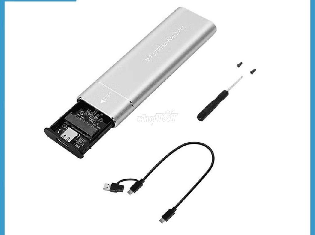 Hộp đựng SSD Nhôm JmMircron A1. Mua bán Phụ kiện (Màn hình, Chuột...) tại Thành phố Thủ Đức Tp Hồ Chí Minh được đăng bởi Binh hình 1