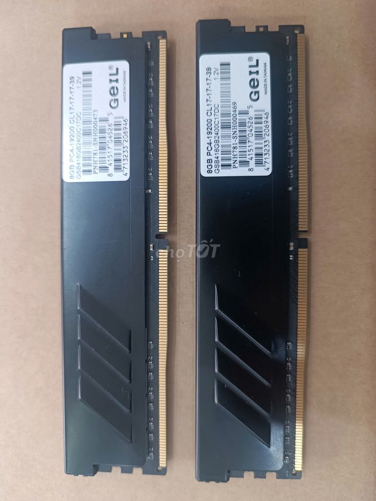 RAM GEIL 16GB (8GBX 2)