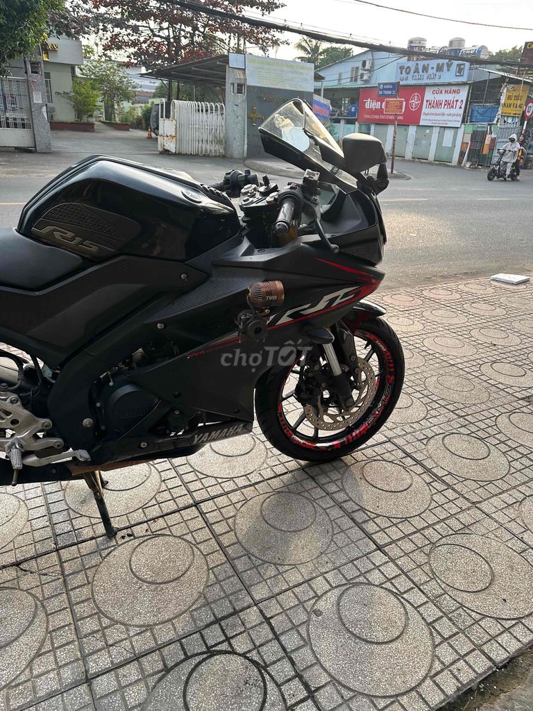 Yamaha R15 2019 Đen moto giá rẻ ( có bán góp). Mua bán Xe máy tại Thành phố Thuận An Bình Dương được đăng bởi xe máy phước thịnh hình 4