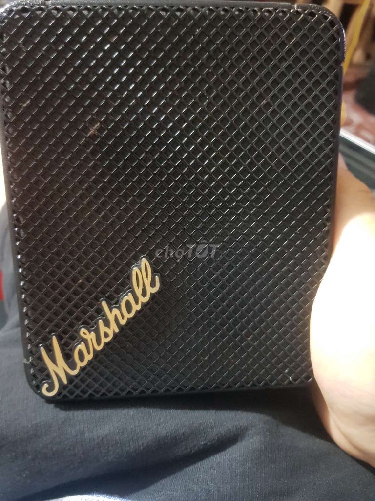 Loa Bluetooth Marshall Stockwell Đen. Mua bán Tivi, Âm thanh tại Quận Hai Bà Trưng Hà Nội được đăng bởi Long hình 1