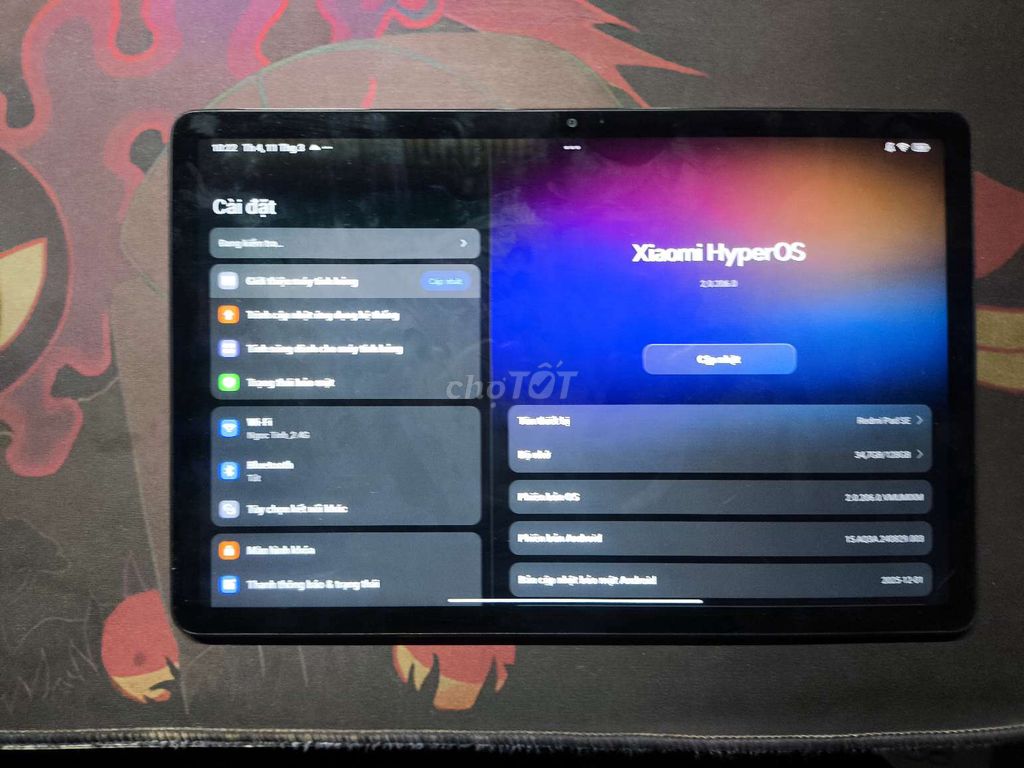 Xiaomi Redmi Pad SE 11 inch 4GB/128GB Xám. Mua bán Máy tính bảng tại Thành phố Thủ Đức Tp Hồ Chí Minh được đăng bởi Huỳnh Ngọc Tính hình 1