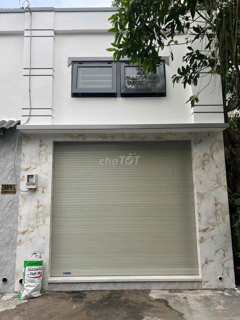 Nhà 1 lầu hẻm 8m đường tx25 p thới an