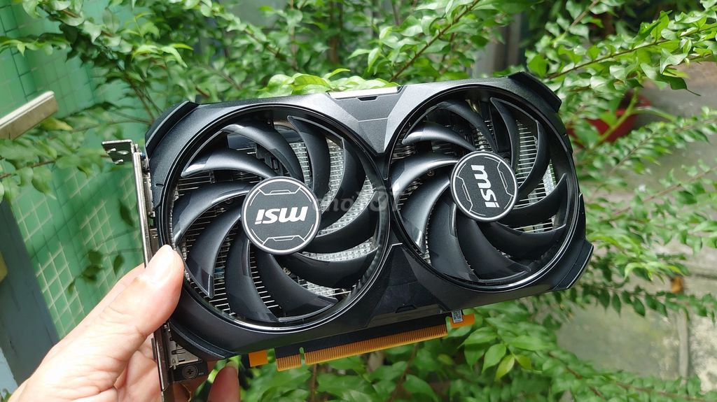 VGA MSI RTX 4060 Ventus 2x OC 8G Black bh 8/2027 . Mua bán Linh kiện (RAM, Card...) tại Quận 10 Tp Hồ Chí Minh được đăng bởi Hoàng Trần hình 1