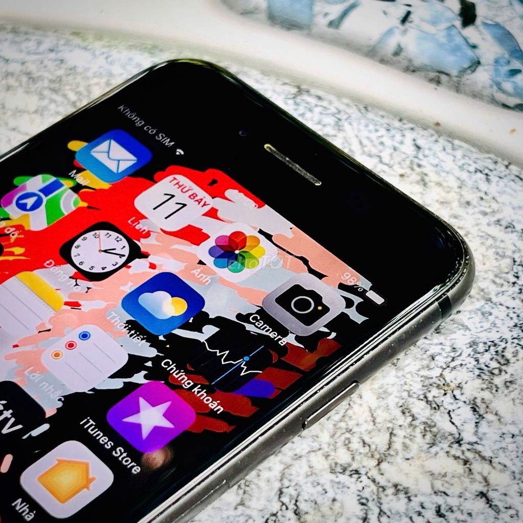 iPhone 8 Black 64GB Full vân tay QT BH 3 tháng.. Mua bán Điện thoại tại Thành phố Bến Tre Bến Tre được đăng bởi TN Store hình 1