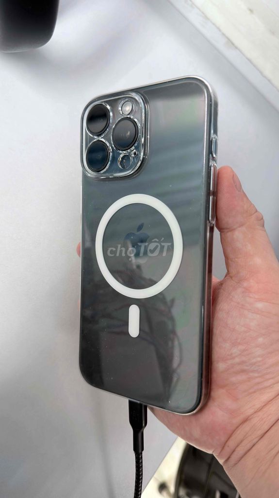 IPhone 16 Pro Max 256GB Đen Pin 94% VN/A Full box. Mua bán Điện thoại tại Quận Dương Kinh Hải Phòng được đăng bởi Minh Khang hình 1