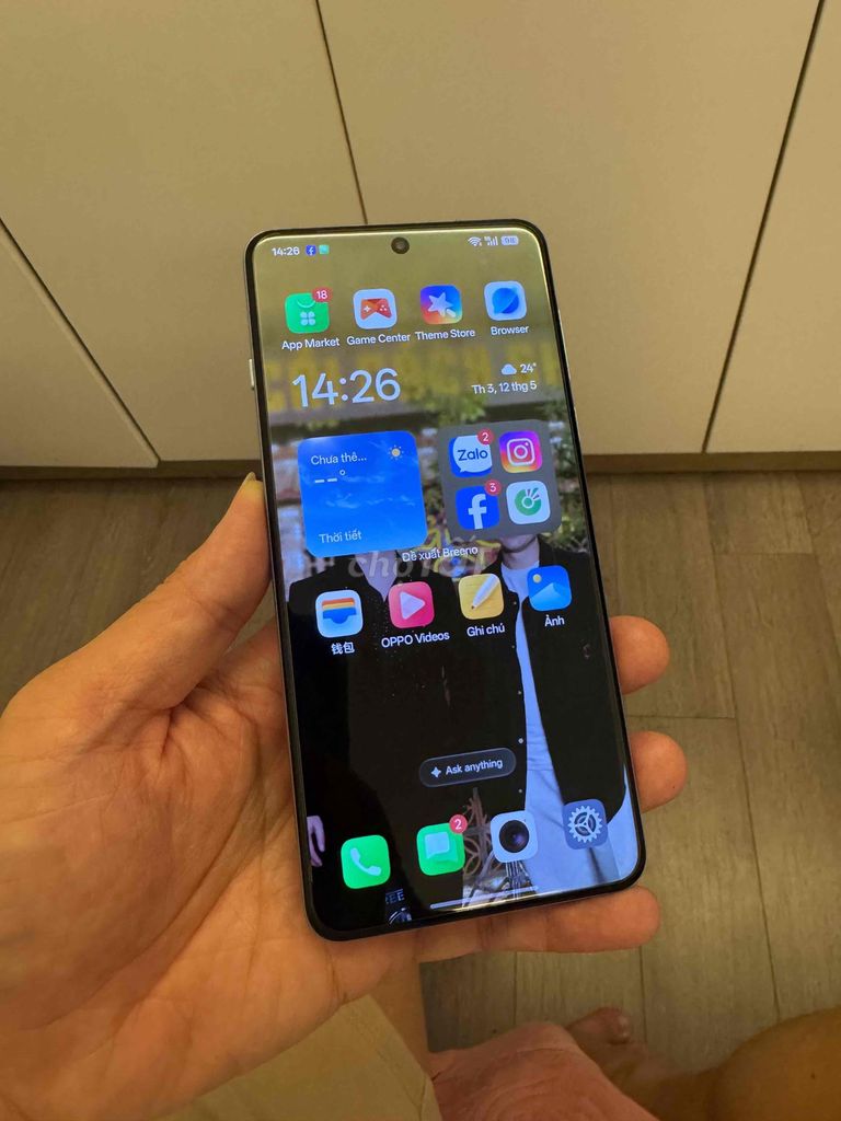 Oppo Find X8 Pro bản 16/512GB Xanh nhạt. Mua bán Điện thoại tại Quận Cầu Giấy Hà Nội được đăng bởi nguyễn quốc bảo hình 1